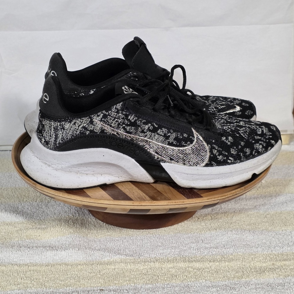 Superrep Flyknit Go 3 Flyknit Running Shoes Women's Sz 9.5 Black "Move To Zero" - Picture 2 of 15